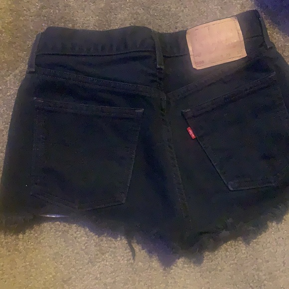 Levi’s ⚜️❕VINTAGE❕⚜️505 black shorts - Picture 3 of 4